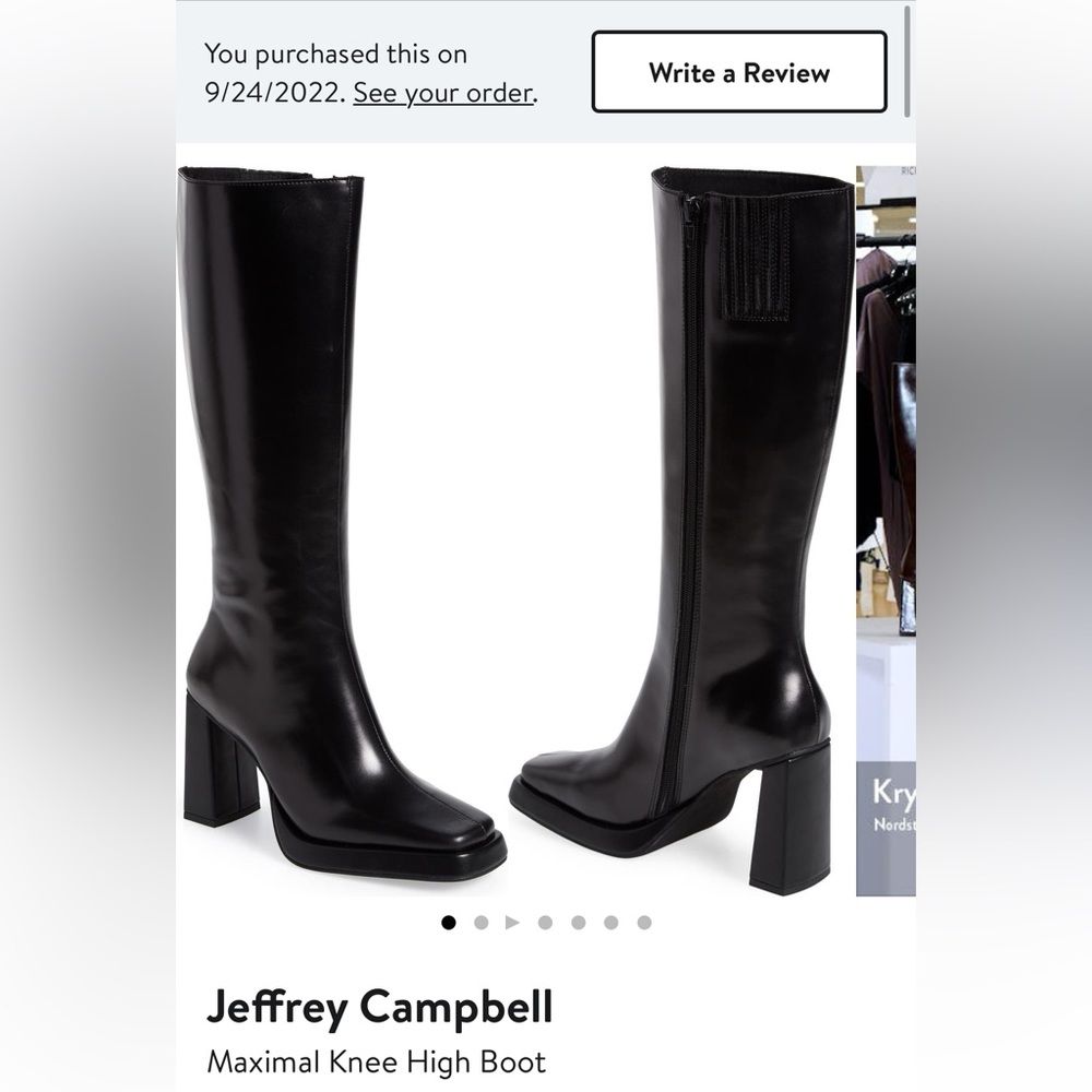 Maximal Knee high boot. 6.5